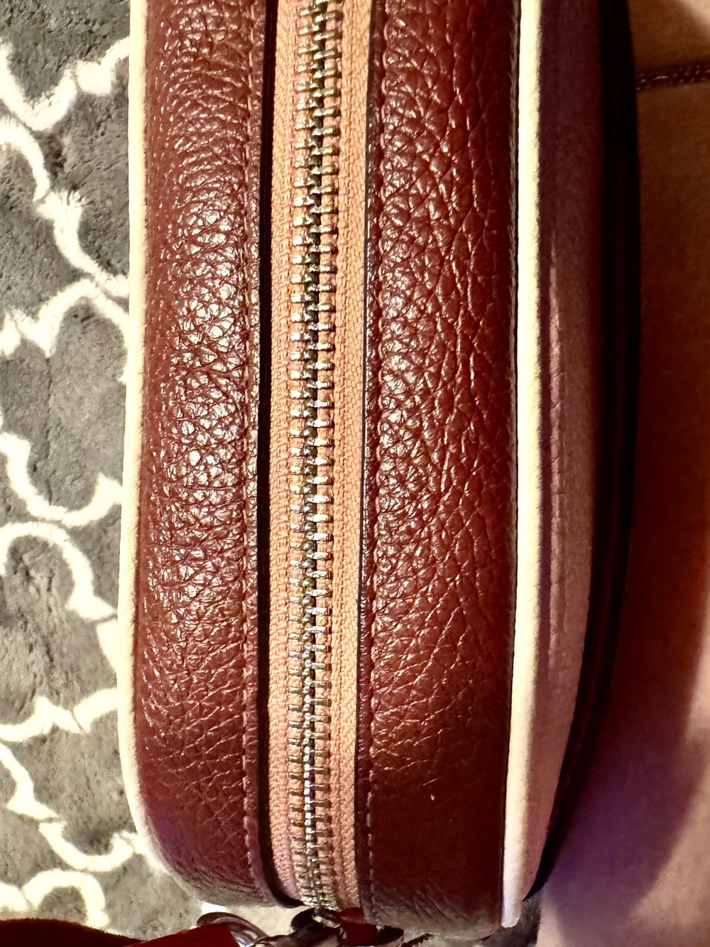 Coach Jamie Camera Bag Colorblock Pebbled Leather 2022 Coach Skiier Stamp EUC - Picture 13 of 16